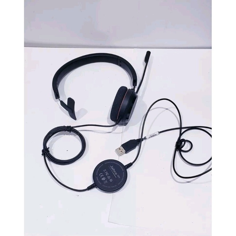Jabra Evolve 20 Mono Heafset  HSC016 Headset - Working